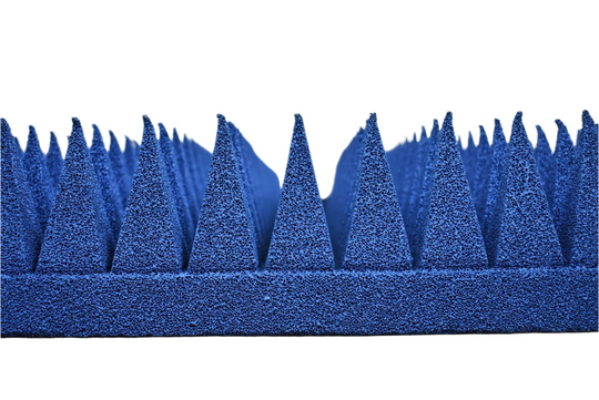 10 Count RF Absorber 2in, Pyramidal