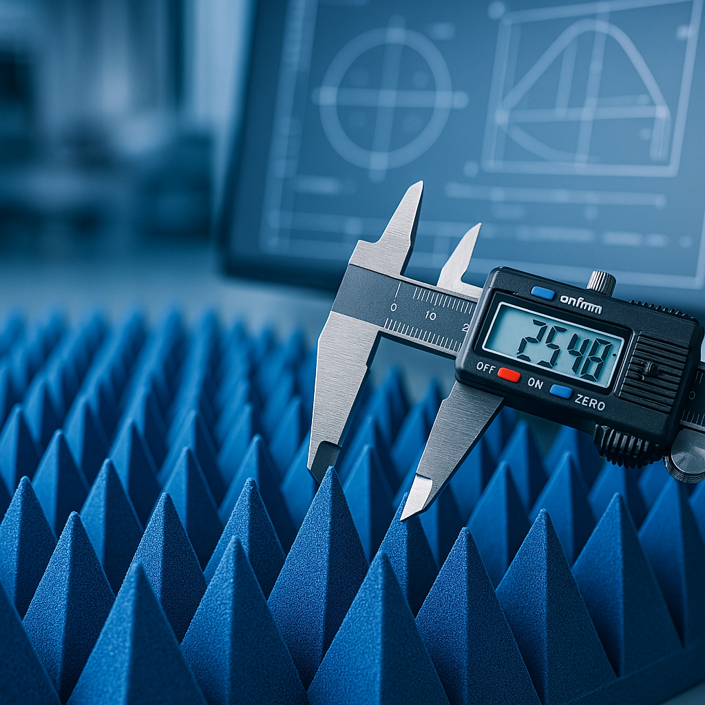 Precision icon - accurately engineered acoustic panels for precise sound control and noise reduction