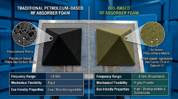 The Rise of Bio-Based RF Absorber Foam: Sustainable Alternatives