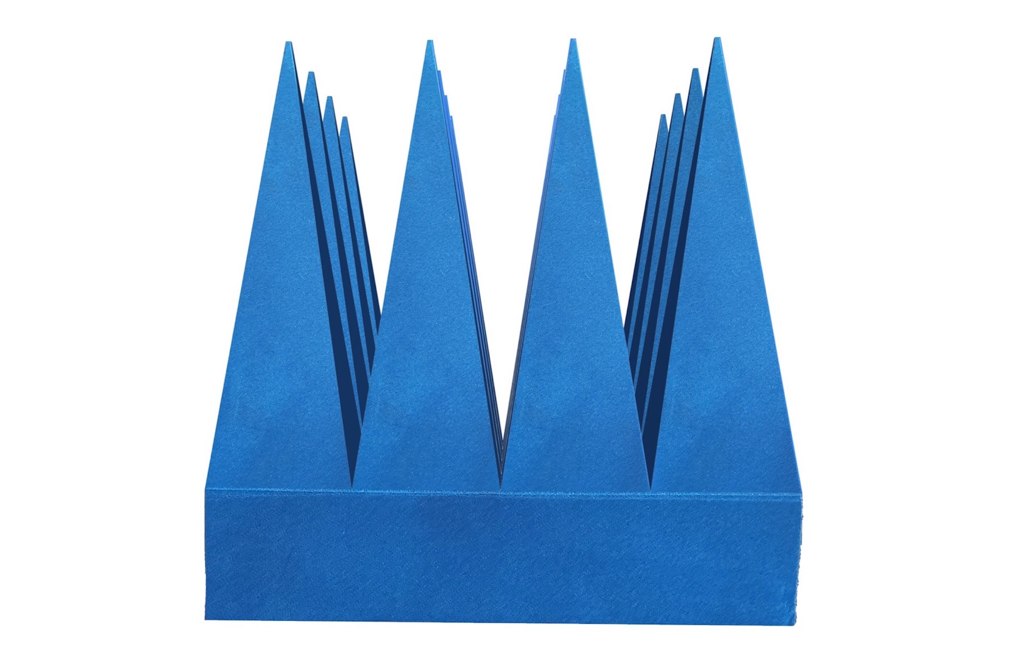 Pyramidal Absorber 18″ Pyramidal RF/Microwave Absorber (10-Pack) – Reliable Foam – E84 ...