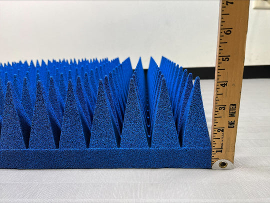 10 Count RF Absorber 4in, Pyramidal